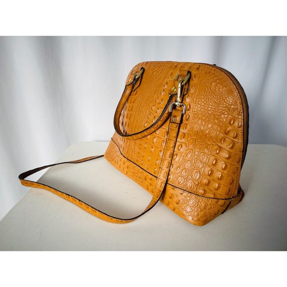 M&R Moda in Pelle Firenze Italy Leather Bag - Picture 5 of 14